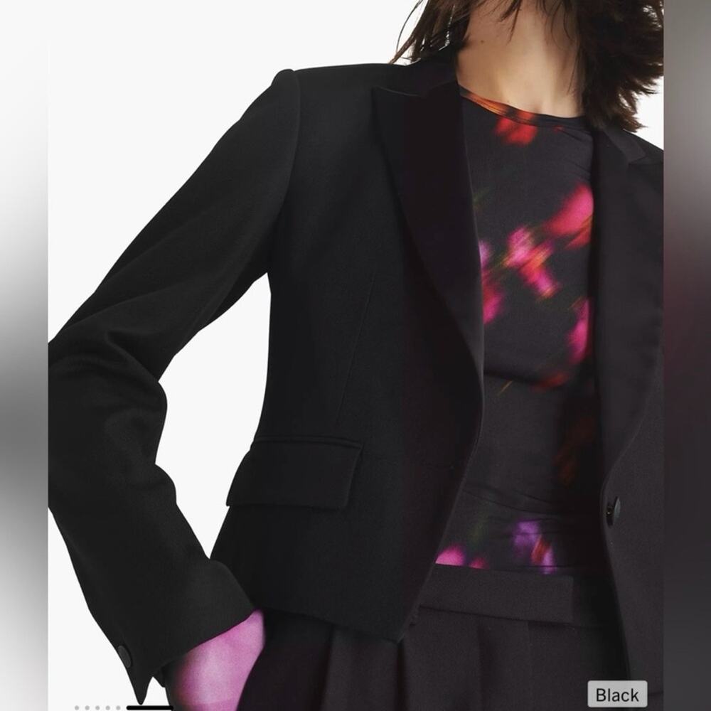 Rag & Bone Valerie Italian Wool Blazer - Black - 4 - New with tags